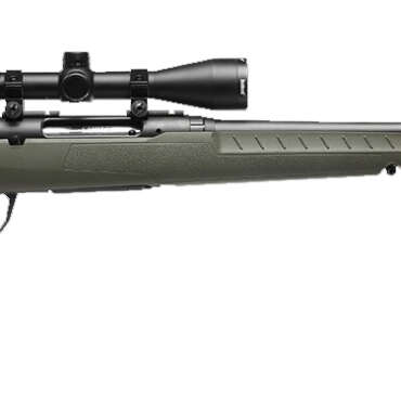 SAVAGE ARMS AXIS 2 CPT 350LEG BL/GRN PKG