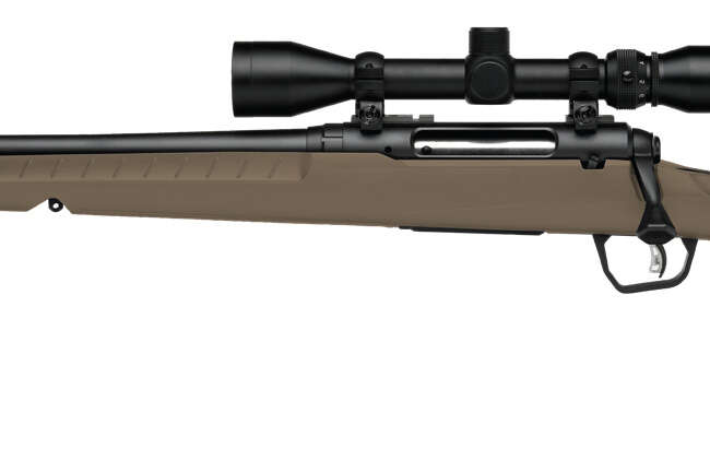 SAVAGE ARMS AXIS 2 223REM BL/FDE PKG LH  #