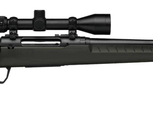 SAVAGE ARMS AXIS 2 223REM BL/GRN 22" PKG
