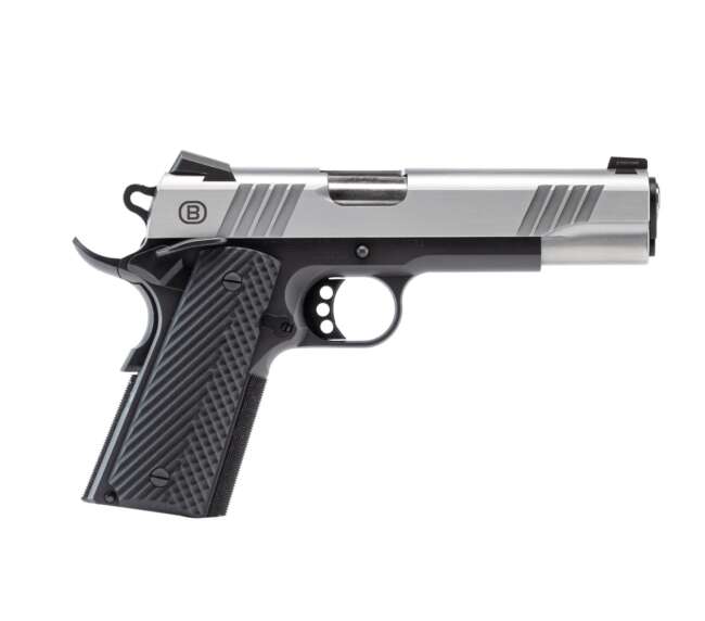 BERSA 1911 45ACP 5" SS/BLK 8+1