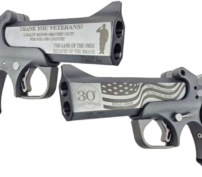BOND ARMS XLV 30TH VET 45/410 4.25"