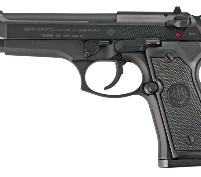 BERETTA 92FS 9MM BL/BLK 4.9" 10+1 DA