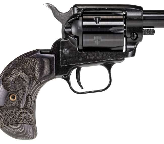 HERITAGE MANUFACTURING BARKEEP BOOT 22LR BK/SNAKE 1"#
