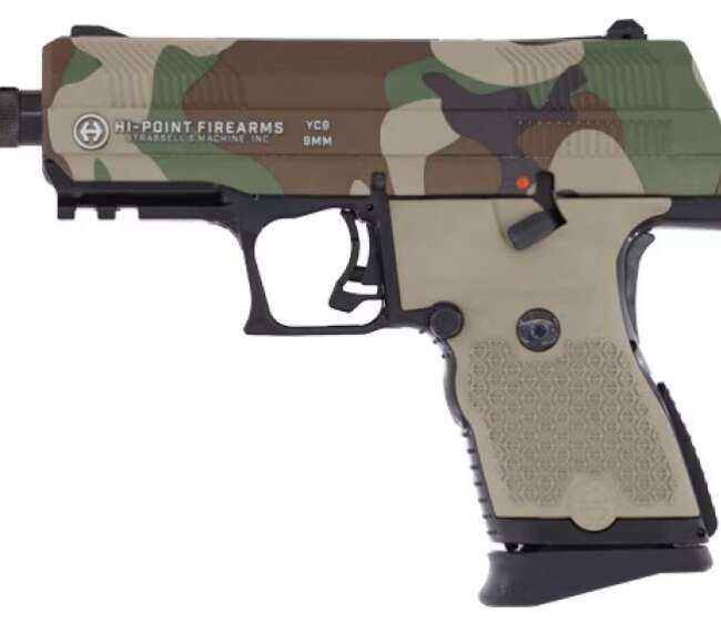 HI-POINT C-9 9MM M81 CAMO 10+1 3.93" TB