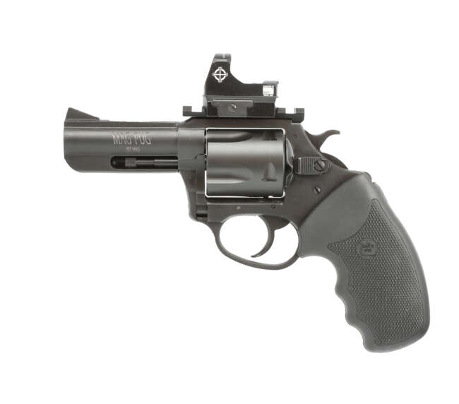 CHARTER ARMS MAG PUG 357M BLK 5RD 3" REDDOT