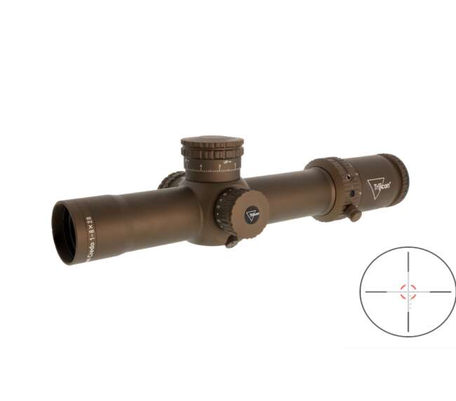 TRIJICON CREDO 1-8X28 COYOTE 34MM MIL