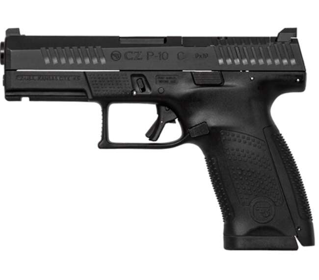 CZ P-10 C 9MM BLACK 15+1 4" OR