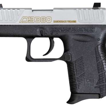 DIAMONDBACK FIREARMS DB380 GEN IV 380ACP NI/BLK 6+1