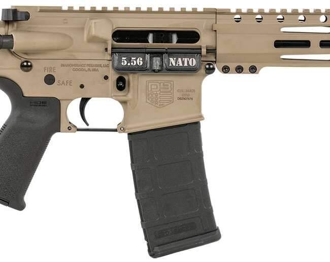 DIAMONDBACK FIREARMS DB-15 PIST 5.56MM FDE 10"