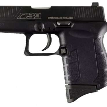 DIAMONDBACK FIREARMS DB9 GEN IV 9MM BLACK 3" 6+1