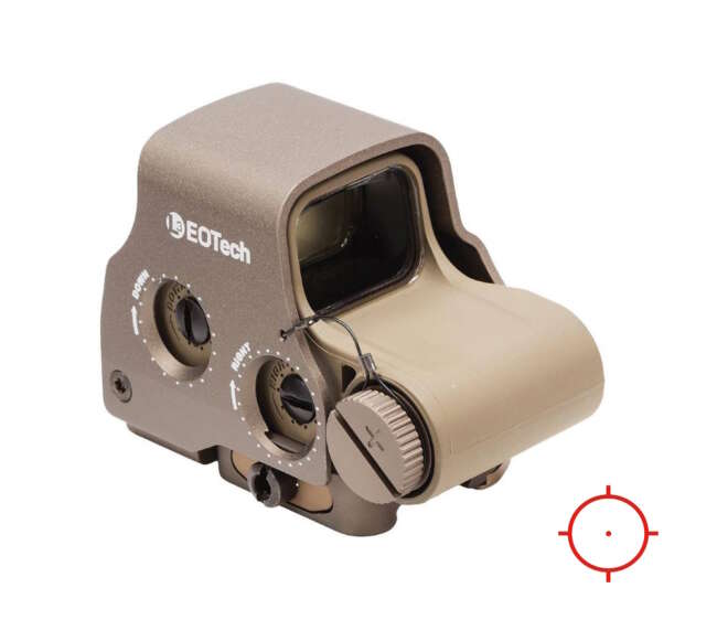 EO TECH EXPS3 TAN 1MOA CR123 NV COMP