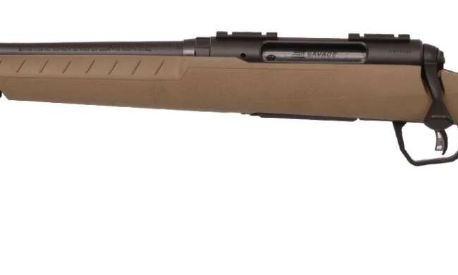 SAVAGE ARMS AXIS 2 CPT 6.5CR BL/FDE LH   #