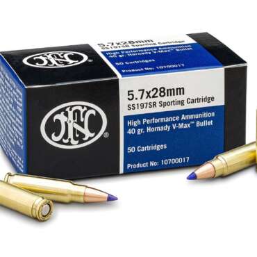 FN AMMO 40GR 5.7 V-MAX 500RD CASE