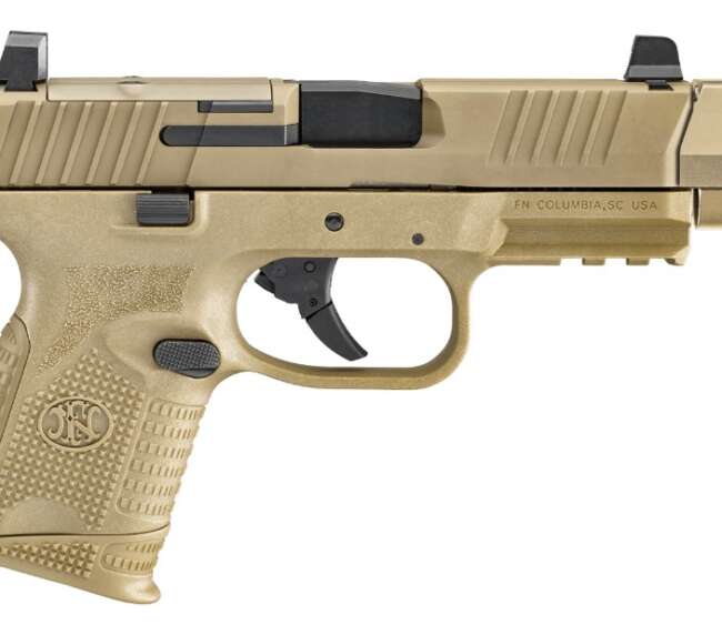 FN 509C MRD COMP 9MM FDE 4" 15+1#