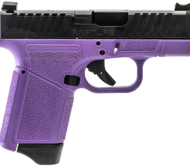 GFORCE ARMS GF9 9MM 3.25" PPL/BLK 12+1