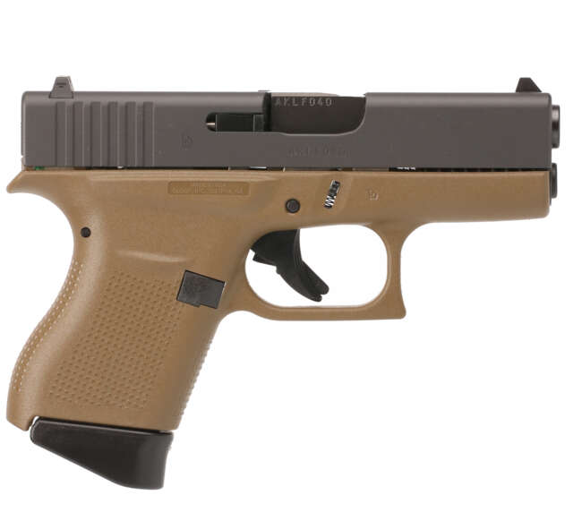 GLOCK G43 G3 FDE 9MM 6+1 3.39" FS  #
