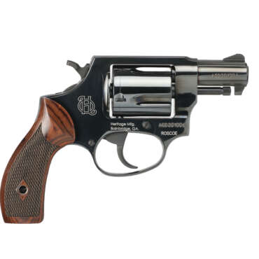 HERITAGE MANUFACTURING ROSCOE 38SPL BL/WD 2" 5RD