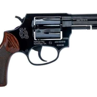 HERITAGE MANUFACTURING ROSCOE 38SPL BL/WD 3" 5RD