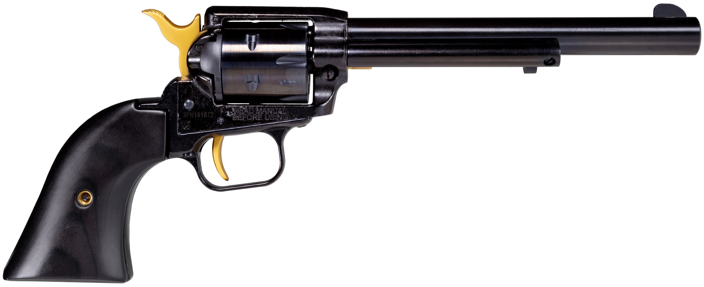 HERITAGE MANUFACTURING 22LR BLK/GLD 6.5" FS #