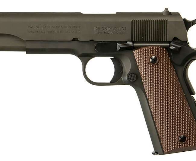 INLAND MANUFACTURING 1911A1 GI 45ACP PARKERIZED 5"