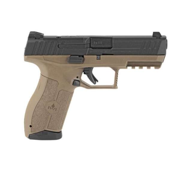 IWI - ISRAEL WEAPON INDUSTRIES MASADA OR 9MM POLY 4" FDE 17+1