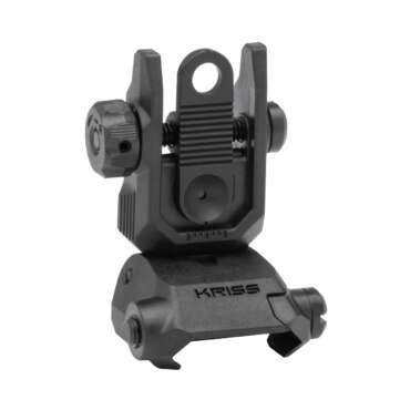 KRISS USA REAR FLIP-UP SIGHT BLK STEEL