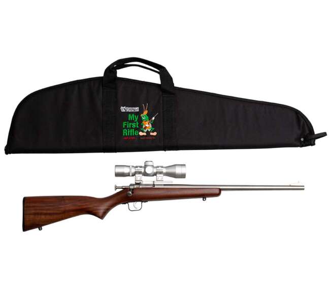 KEYSTONE SPORTING ARMS CRICKETT 22LR SS/WD PKG