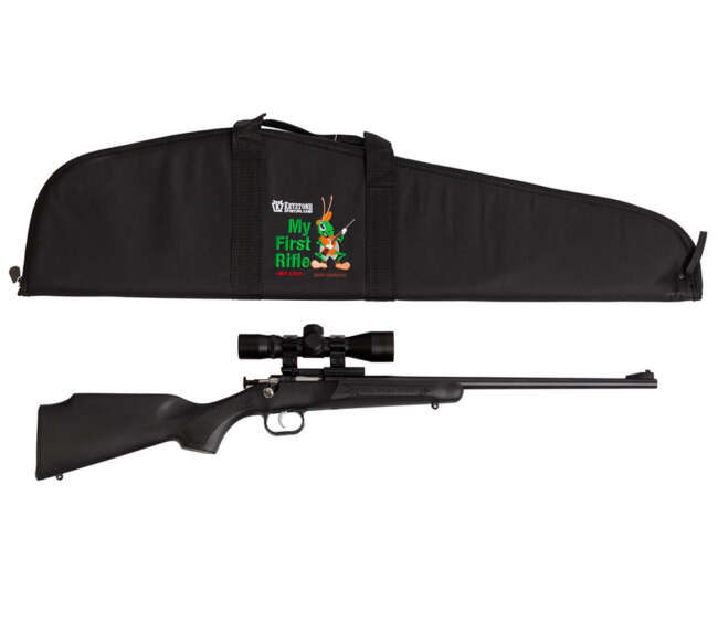 KEYSTONE SPORTING ARMS CRICKETT 22LR BL/BLK SCP/CASE