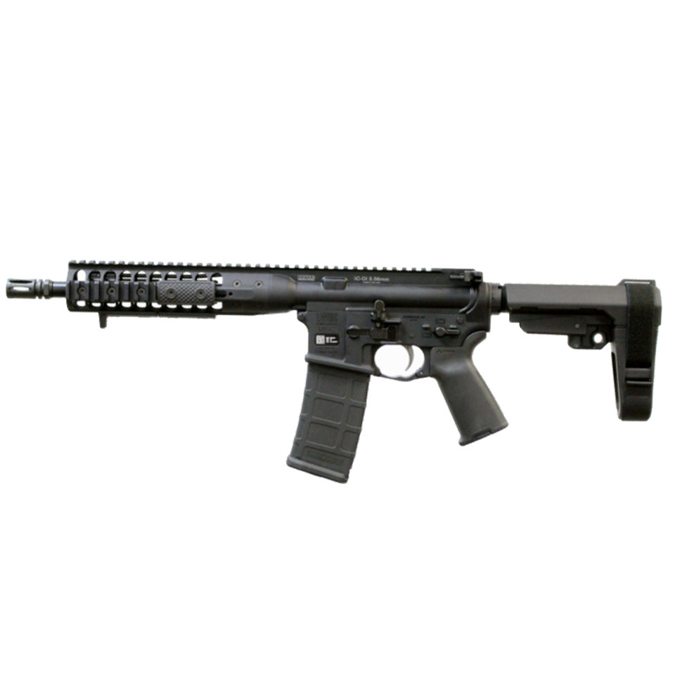 LWRC IC DI 5.56MM BLK 10.5" SBA3 #