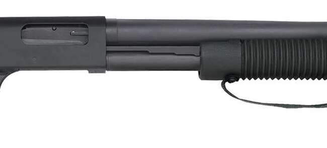 MOSSBERG 590 SHOCKWAVE 12/18.5 3" BL/SY