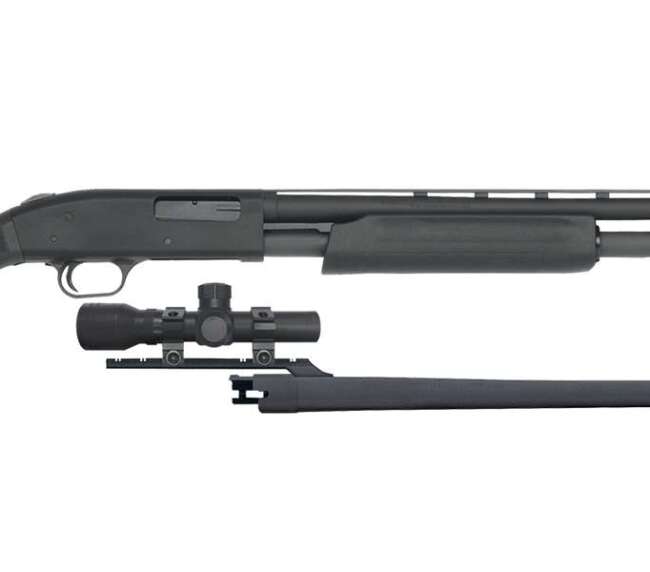 MOSSBERG 500 FLD/SLUG COMBO 12GA SCOPE