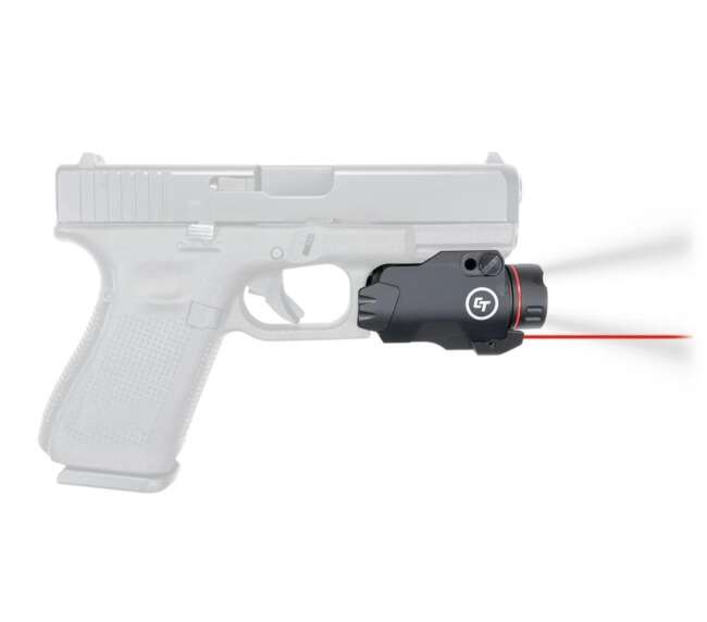 CRIMSON TRACE RAIL MASTER PRO LSR/LIGHT RED