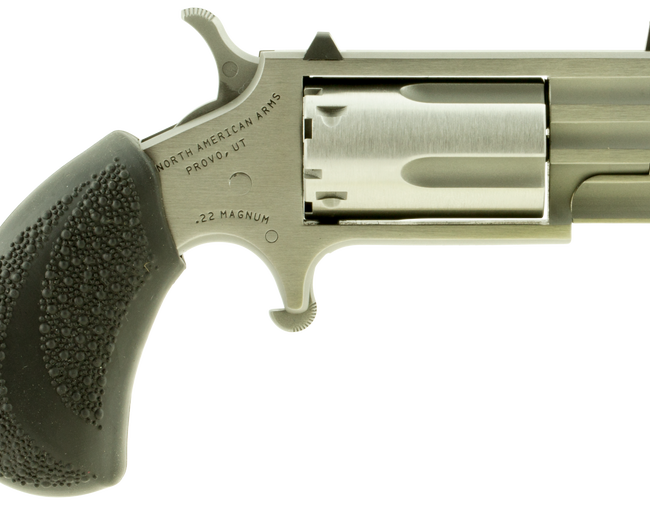 NORTH AMERICAN ARMS PUG 22MAG REV 1" SS PORTED