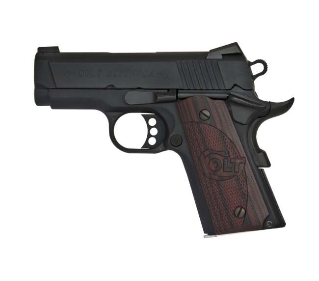 COLT DEFENDER 9MM BLK/WD 3" 8+1 NS