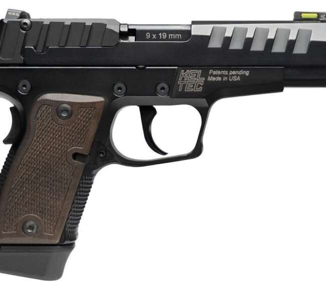 KELTEC P15 9MM 15+1 BLK/WOOD GRIPS