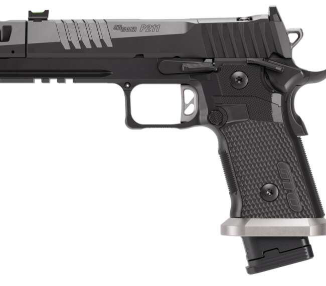 SIG SAUER P211 9MM COMP BLK 4.4" 21+1 FO