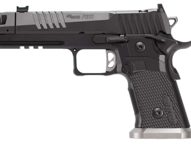 SIG SAUER P211 9MM COMP BLK 4.4" 10+1 FO