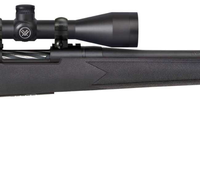 MOSSBERG PATRIOT 243WIN BL/SYN 22" PKG