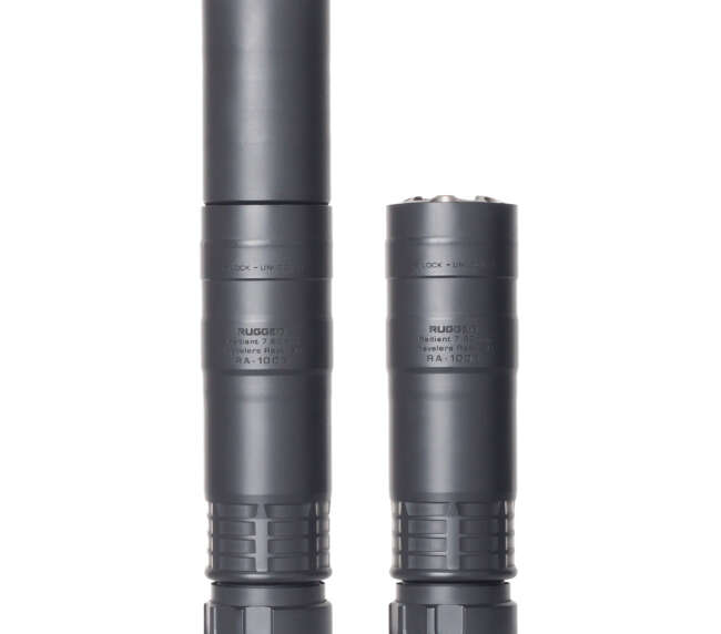 RUGGED SUPPRESSORS RADIANT762 7.62 SILENCER BLACK