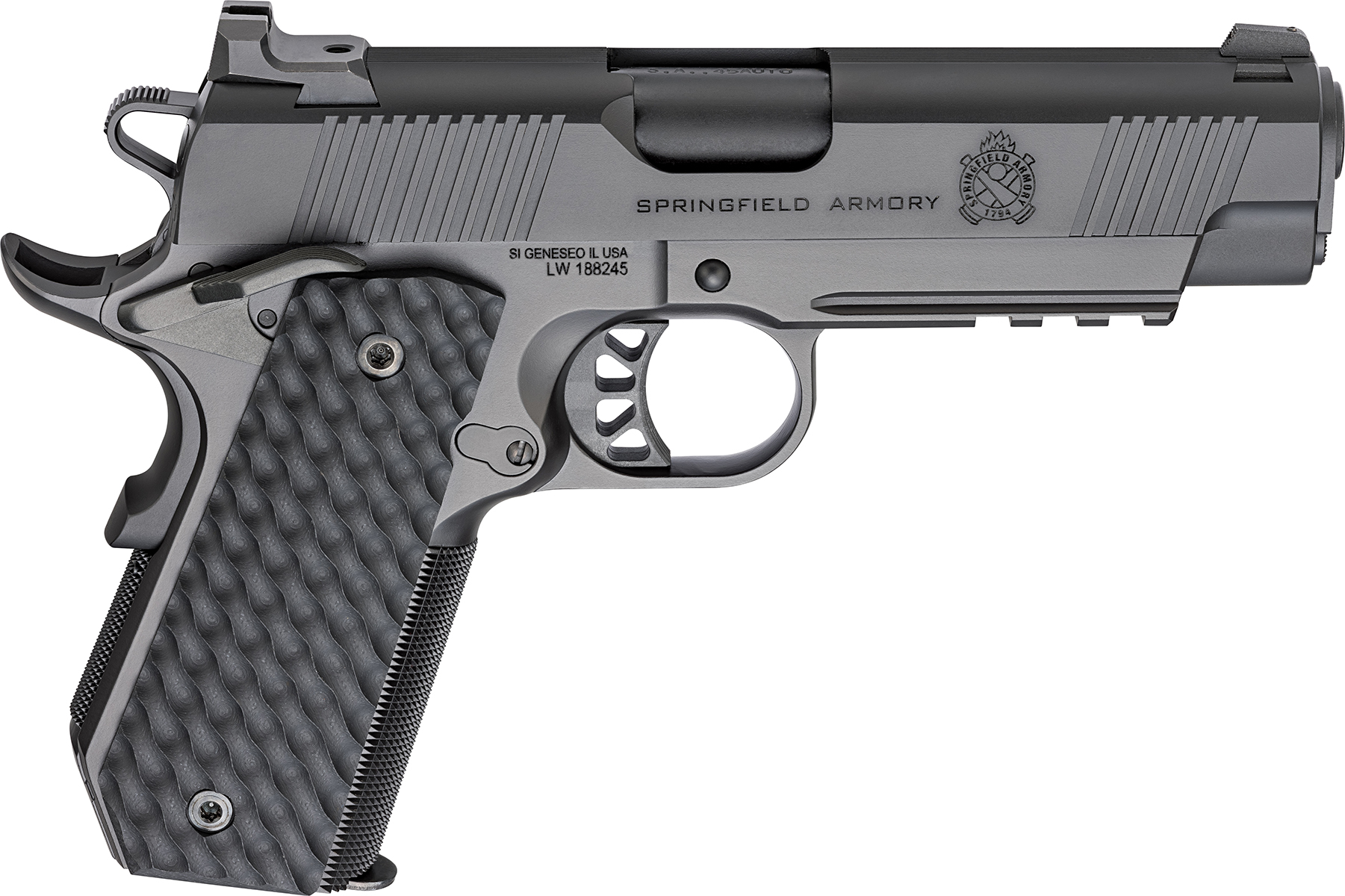 SPRINGFIELD ARMORY 1911 TRP 45ACP BLK 4.45" NS #