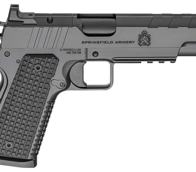SPRINGFIELD ARMORY EMISSARY 1911 45ACP 5" BLK OR