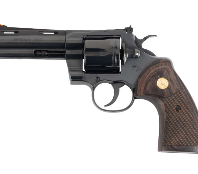 COLT PYTHON 357MAG BL 4.25" 6RD AS