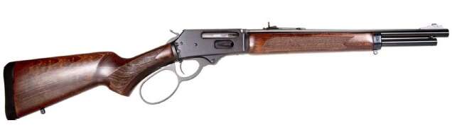 ROSSI R95 TRAPPER 44MAG BL/WD 16.5"