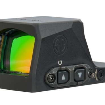SIG SAUER ROMEO-X PRO 3MOA ENCLOSED  BLK
