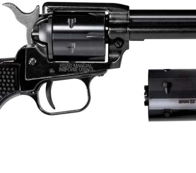 HERITAGE MANUFACTURING 22LR/22M BLUE 4.75" FS POLY