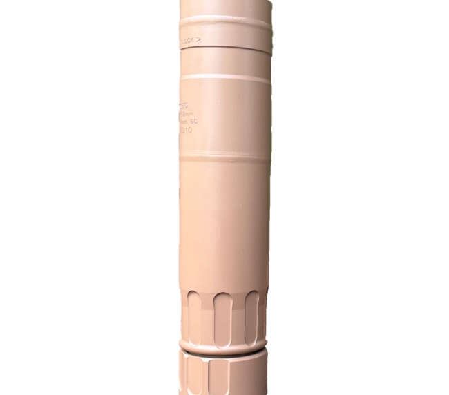 RUGGED SUPPRESSORS RAZOR762 7.62 SILENCER FDE