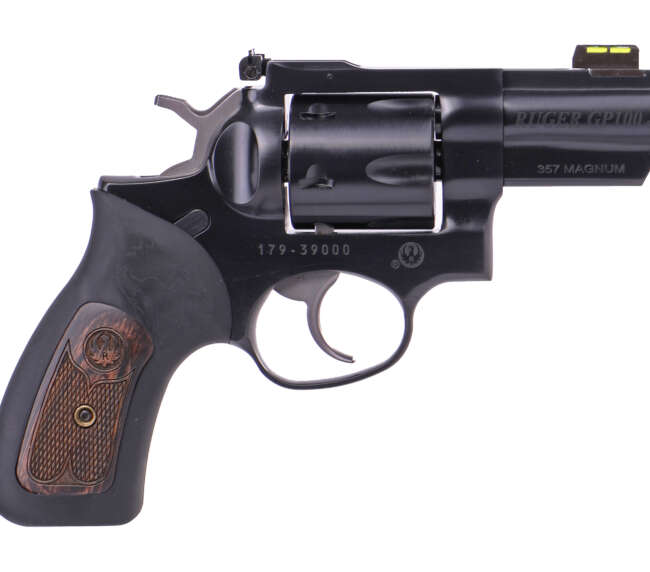 RUGER GP100 CARRY 357MAG BL 2.5" AS