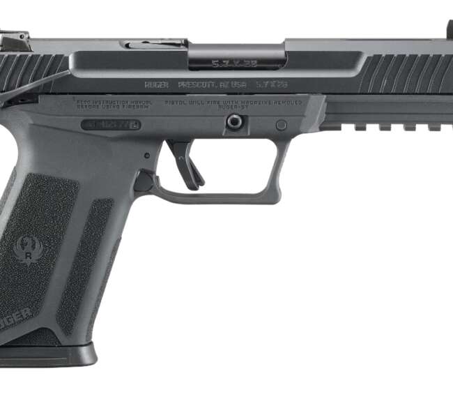 RUGER-57 5.7X28 BLK 5" 20+1 AS