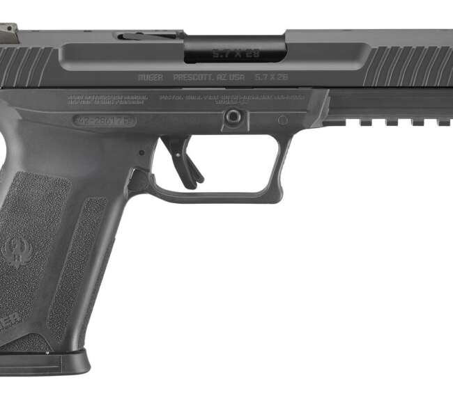 RUGER-57 PRO 5.7X28 BK 5" 20+1