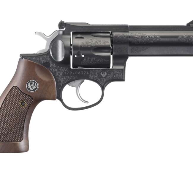 RUGER GP100 DELUXE 357MAG BLUE 4"